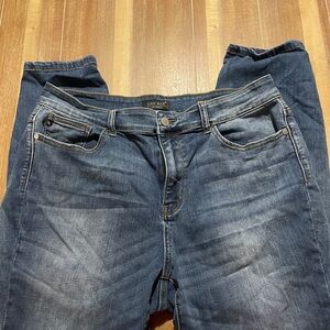 Judy Blue Women's Relaxed Fit Jeans - Dark Blue